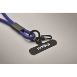 Lanyard para móvil con cable de carga y transferencia de datos vista principal