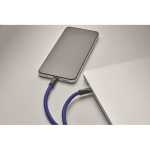 Lanyard para móvil con cable de carga y transferencia de datos vista fotografía sexta vista