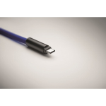 Lanyard para móvil con cable de carga y transferencia de datos vista fotografía septima vista