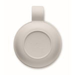 Taza para llevar de desayuno con 2 compartimientos separados 450ml color blanco novena vista