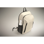 Mochila para portátil con varios bolsillos exteriores 15'' color marfil vista fotografía