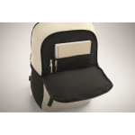 Mochila para portátil con varios bolsillos exteriores 15'' color marfil vista fotografía