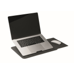Funda para portátil multiusos con soporte y alfombrilla de ratón 16'' color negro tercera vista