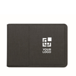 Funda para portátil multiusos con soporte y alfombrilla de ratón 16'' color negro vista de impresión