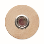 Elegante difusor de fragancia con olor a vainilla con detalle de bambú color transparente quinta vista