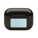 Auriculares inalámbricos con estuche de pantalla táctil color negro novena vista