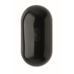 Auriculares inalámbricos con estuche de pantalla táctil color negro