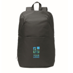 Mochila antirrobo con compartimientos para portátil y tablet 15'' color negro vista de impresión