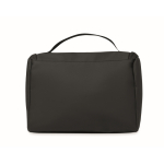 Neceser organizador de un compartimiento con gancho para colgar color negro septima vista