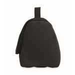 Neceser organizador de un compartimiento con gancho para colgar color negro