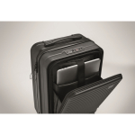 Trolley rígido con compartimientos para documentos y portátil 20'' color negro vista fotografía octava vista