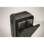 Trolley rígido con compartimientos para documentos y portátil 20'' color negro vista principal