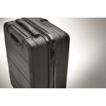 Trolley rígido con compartimientos para documentos y portátil 20'' color negro vista fotografía