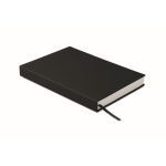 Libreta con agenda perpetuo de vista diaria con marca página a juego A5 color negro decima vista