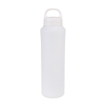 Botella térmica acero inoxidable reciclado resistente al sudor 740ml color blanco