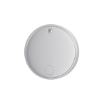 Llavero localizador ecológico con alarma compatible Apple y Android color blanco segunda vista