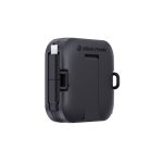 Soporte para móvil con cable retráctil 100cm y carga rápida 100W color negro segunda vista