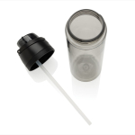 Botella ligera en RPET con tapa dual a prueba de fugas 800 ml color negro octava vista