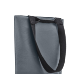 Bolsa térmica impermeable con compartimento dividido Black+Blum 16L color gris novena vista