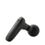 Pistola de masaje portátil plástico eco para liberar el estrés color negro vista de impresión