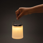 Lámpara portátil en plástico eco con tres modos de iluminación LED color blanco séptima vista