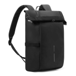 Mochila urbana impermeable con fijación a bicicleta y antirrobo 16” color negro quinta vista
