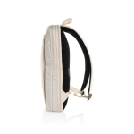 Mochila ultradelgada en RPET con diseño expandible 15.6” color beige sexta vista