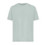 Camiseta de algodón reciclado unisex modern fit 220 g/m2 IQONIQ Nikko color verde oliva