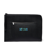 Funda reciclada para PC con diseño elegante y acceso rápido 16” color negro vista de impresión