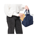 Bolsa térmica de polialgodón reciclado con interior de aluminio segunda vista