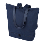 Mochila multiusos de polialgodón reciclado con varias asas y correas primera vista