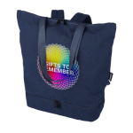 Mochila multiusos de polialgodón reciclado con varias asas y correas duodécima vista