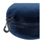 Set de viaje con almohada y antifaz de algodón y poliéster suave octava vista