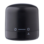 Tapón de botella de vino con bloqueo giratorio para personalizar color negro primera vista