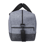 Bolsa de deporte de fieltro RPET con pequeño compartimiento delante quinta vista