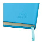 Libreta de tapa dura RPET con todo a juego hojas a rayas A5 séptima vista