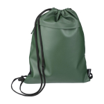 Mochila de cuerdas repelente al agua con bolsillo frontal tercera vista