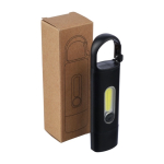 Linterna de bolsillo con 3 modos de iluminación y mosquetón