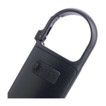 Linterna de bolsillo con 3 modos de iluminación y mosquetón octava vista