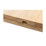 Set de 4 cubiertos de queso de acero inoxidable con mangos de madera octava vista