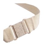 Medalla de madera con cordón de algodón con hebilla de seguridad sexta vista