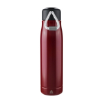 Botella antifugas de acero inoxidable con asa de cordón 500ml color rojo primera vista