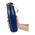 Botella antifugas de acero inoxidable con asa de cordón 500ml séptima vista