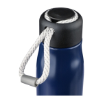 Botella antifugas de acero inoxidable con asa de cordón 500ml octava vista