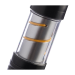 Linterna COB de aluminio con 3 funciones de luz y mosquetón décima vista