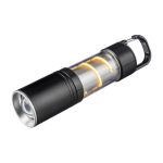 Linterna COB de aluminio con 3 funciones de luz y mosquetón sexta vista