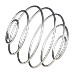 Shaker de acero inoxidable reciclado con bola mezcladora metálica 750ml quinta vista