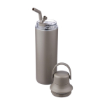 Botella de acero inoxidable con doble tipo de tapa 500ml primera vista