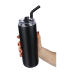 Botella de acero inoxidable con doble tipo de tapa 500ml