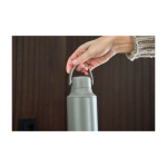 Botella de acero inoxidable con doble tipo de tapa 500ml